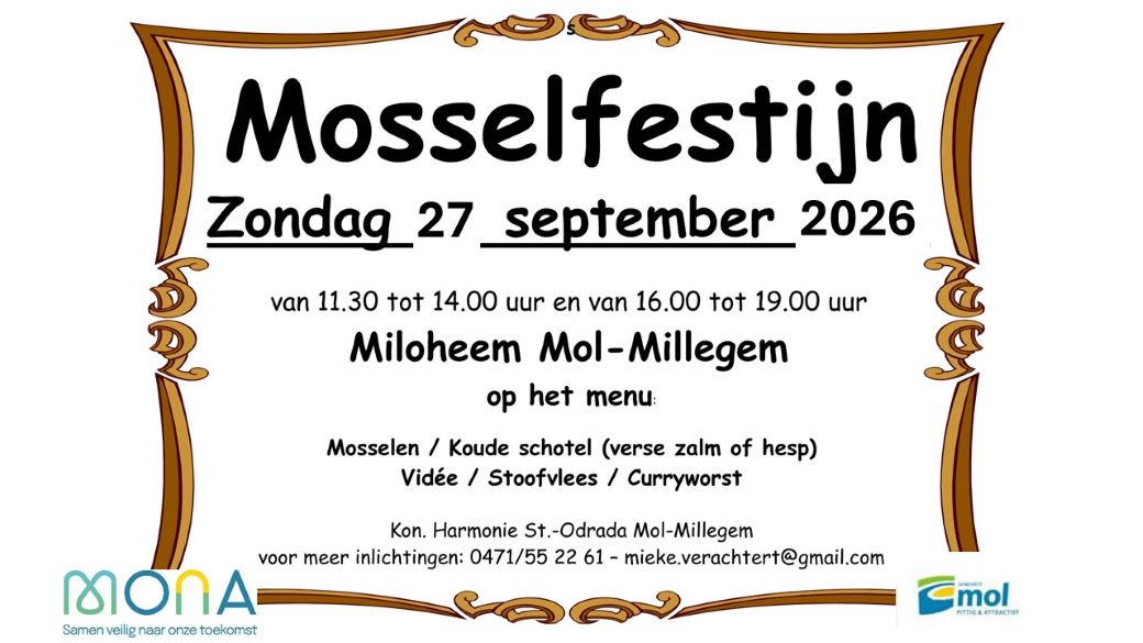 affiche mosselfeest