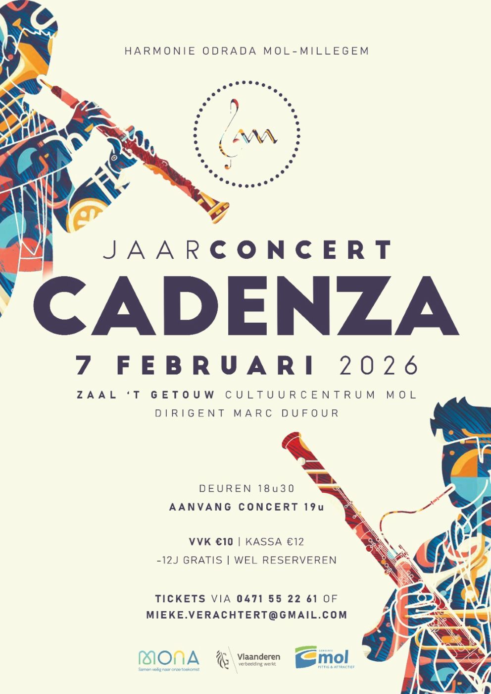 Harmonie Odrada Concert affiche